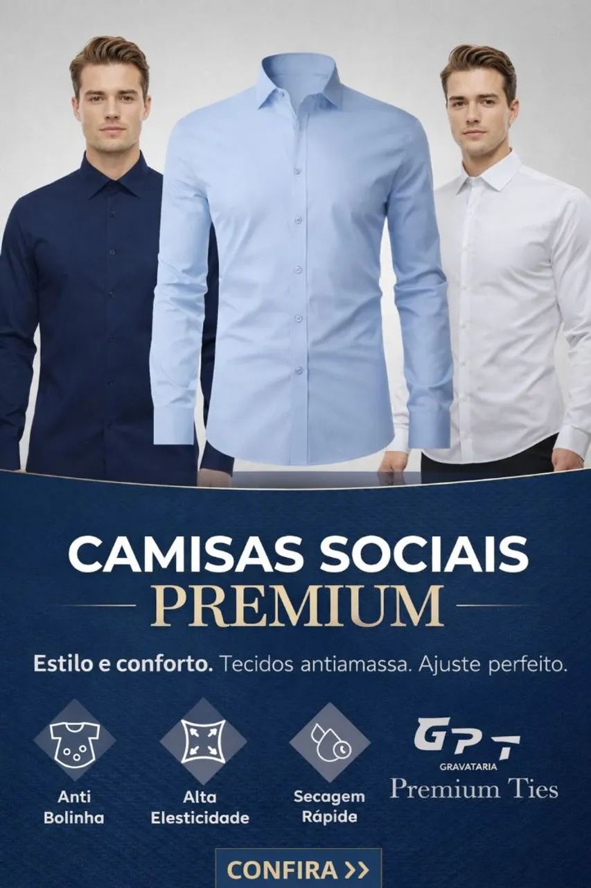 Camisa social slim  - Foto 3