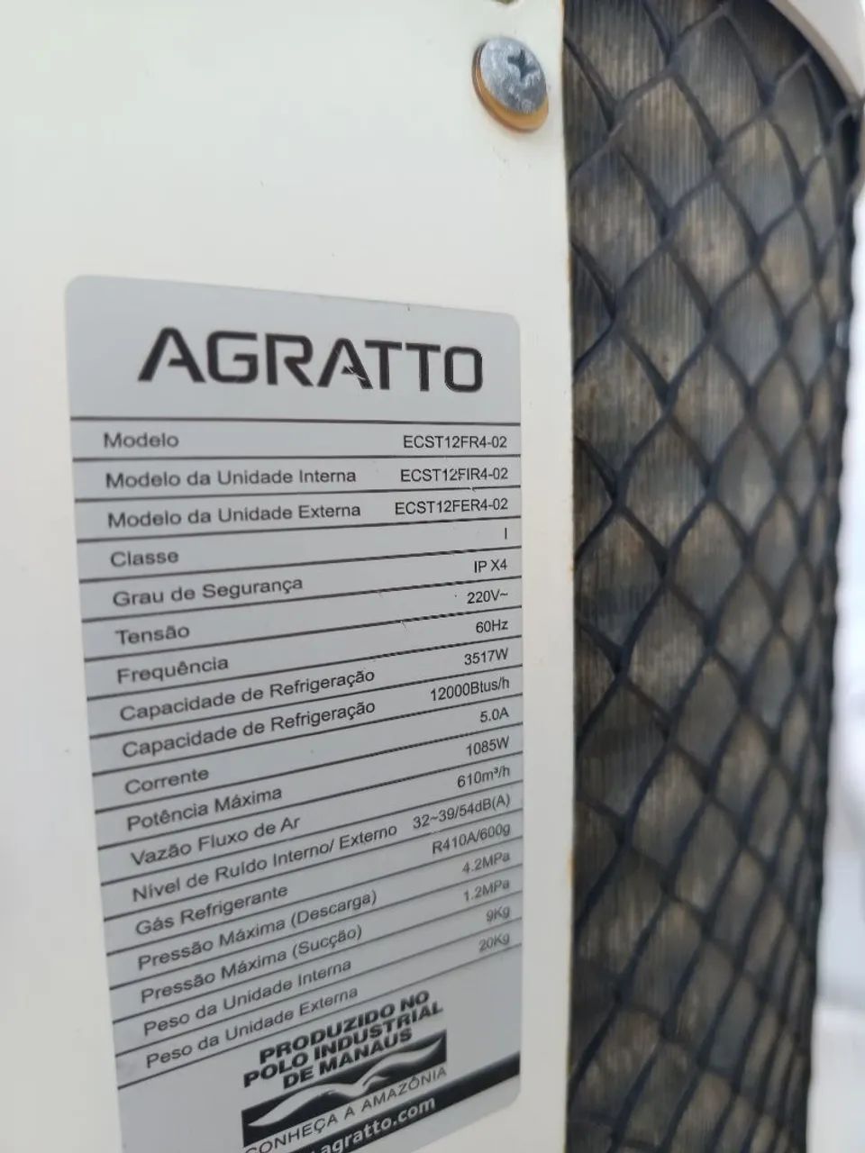Ar condicionado em ótimo estado - 12mil btus - Foto 4