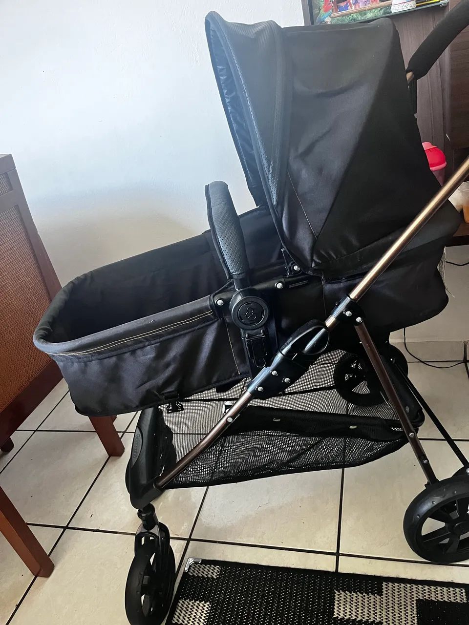Carrinho moisés e bebe conforto galzerano - Foto 2