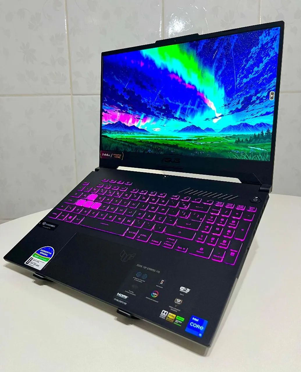 NOTEBOOK GAMER ASUS  I5 RTX3050 512GB COM GARANTIA - Foto 5