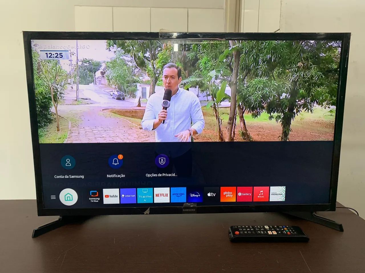 Tv samsung smart 32 no plástico  - Foto 2