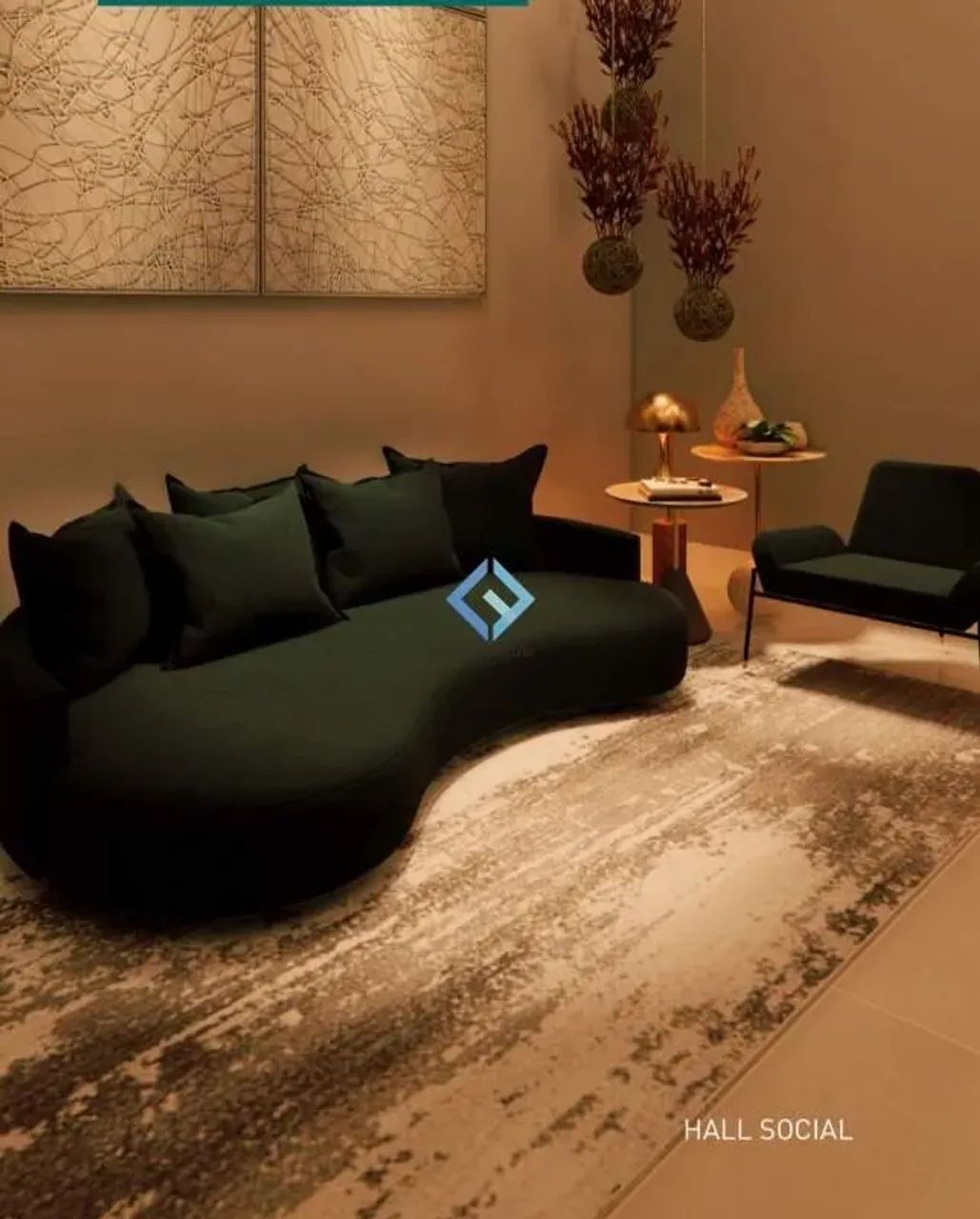 Edifício Jade: apartamento com 63,54m², 1 quarto com terraço, em construção no Lourdes. - Foto 4