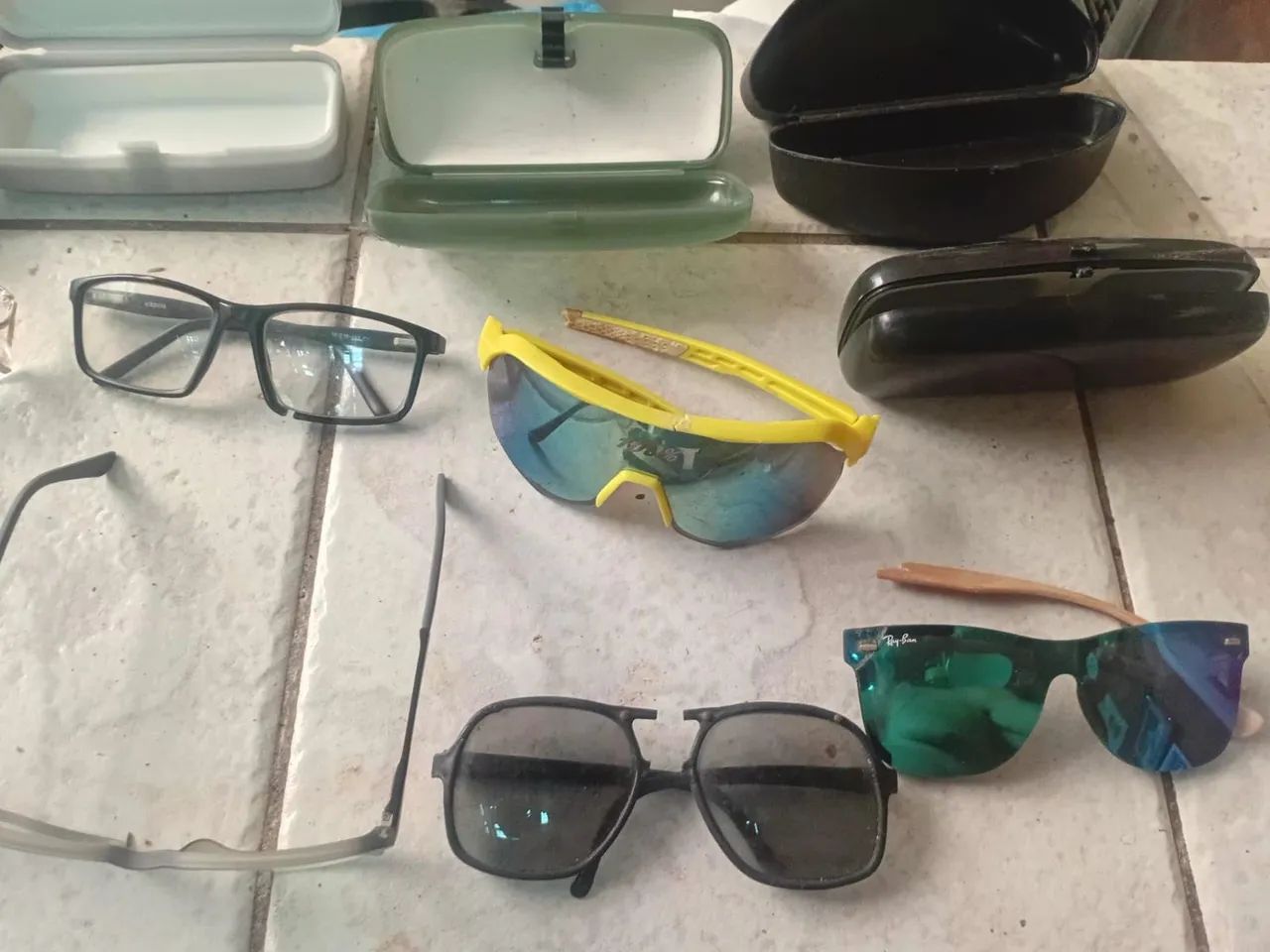 R$45 Lote de 10 óculos, USADOS - Foto 2
