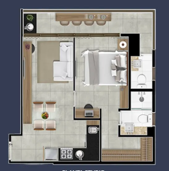 PLANTA 38m²