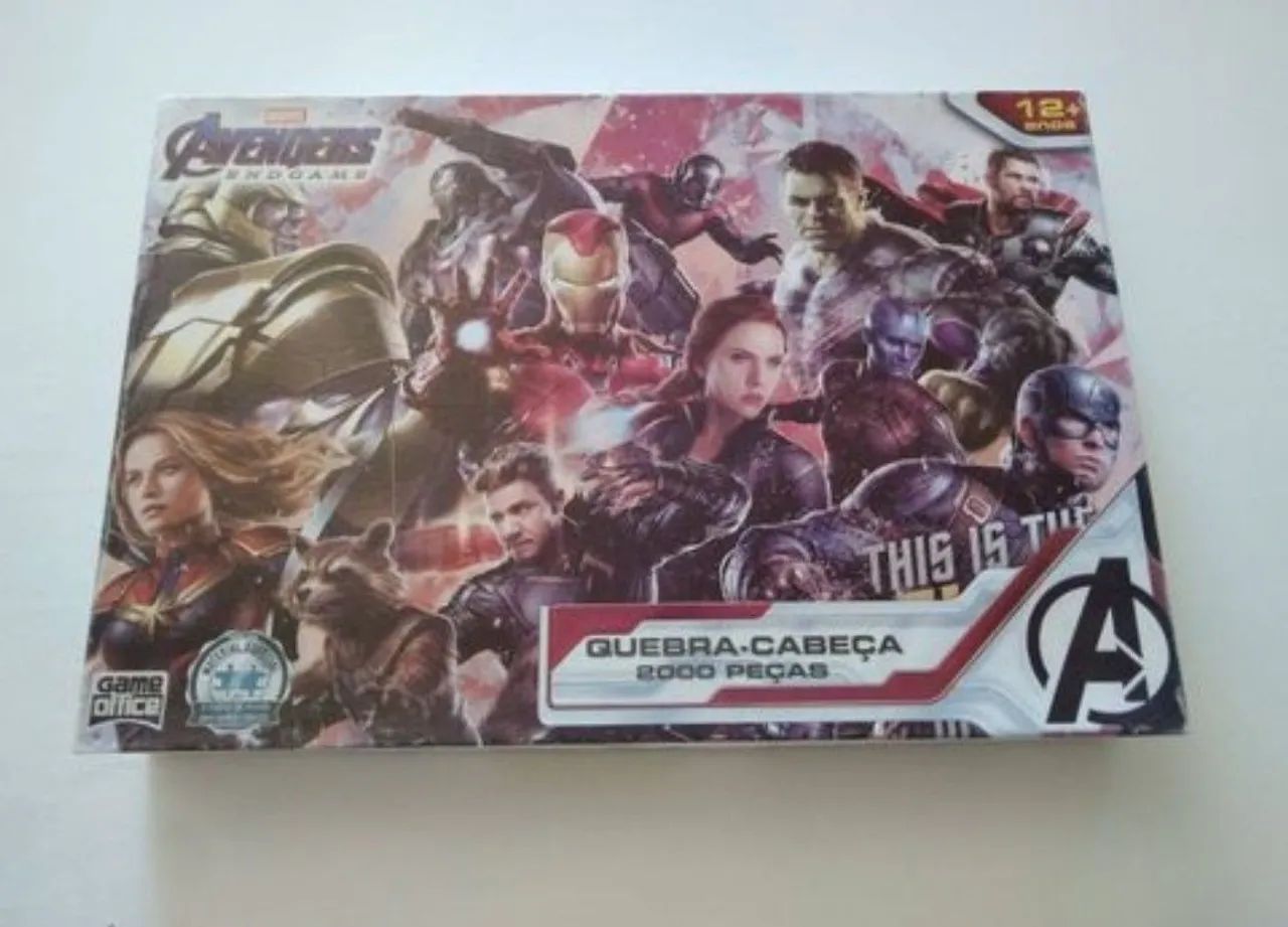 Quebra-Cabeças Vingadores Ultimato 2000 peças 