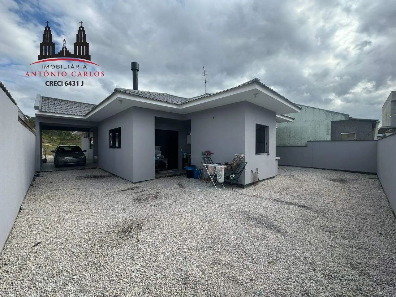 Casa e Sala comercial à venda no Centro de Antônio Carlos - SC - Foto 5
