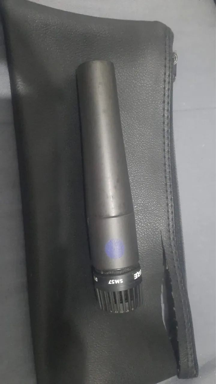 Mic Shure SM57 (originais Made in México) - Instrumentos musicais