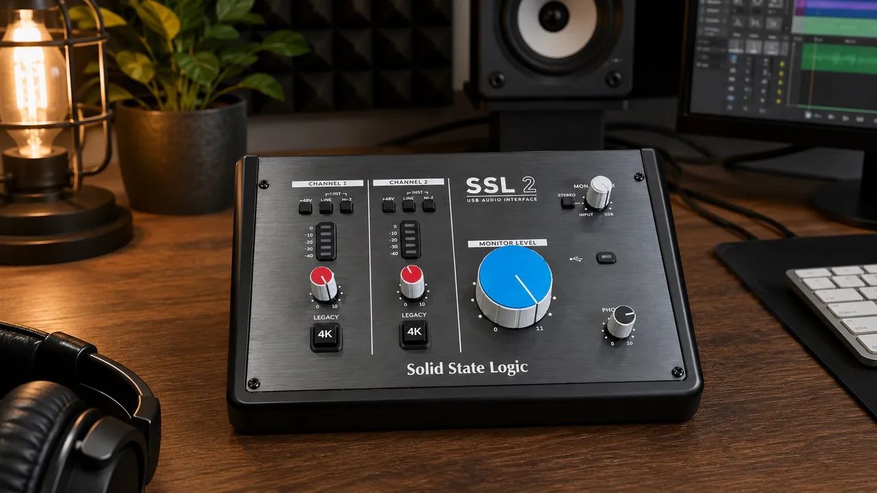 Interface de Áudio Solid State Logic SSL 2 - Foto 2