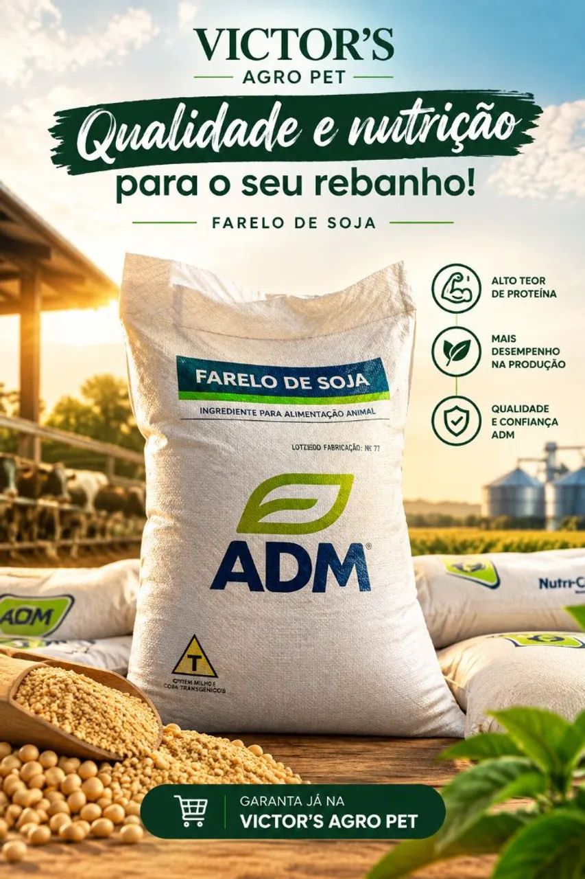 FARELO DE SOJA ADM E PAVÃO  - Foto 2