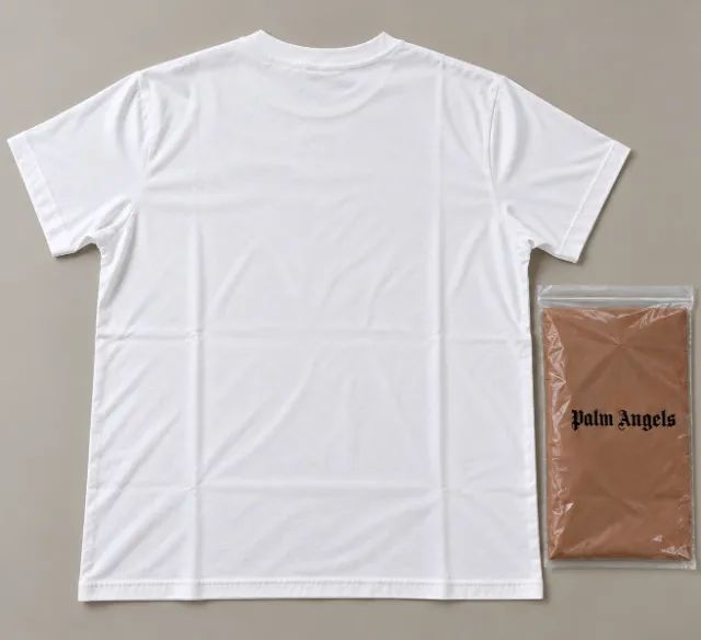 Camiseta Palm Angels Branca Estampada - Tamanho L - Nova - Foto 2