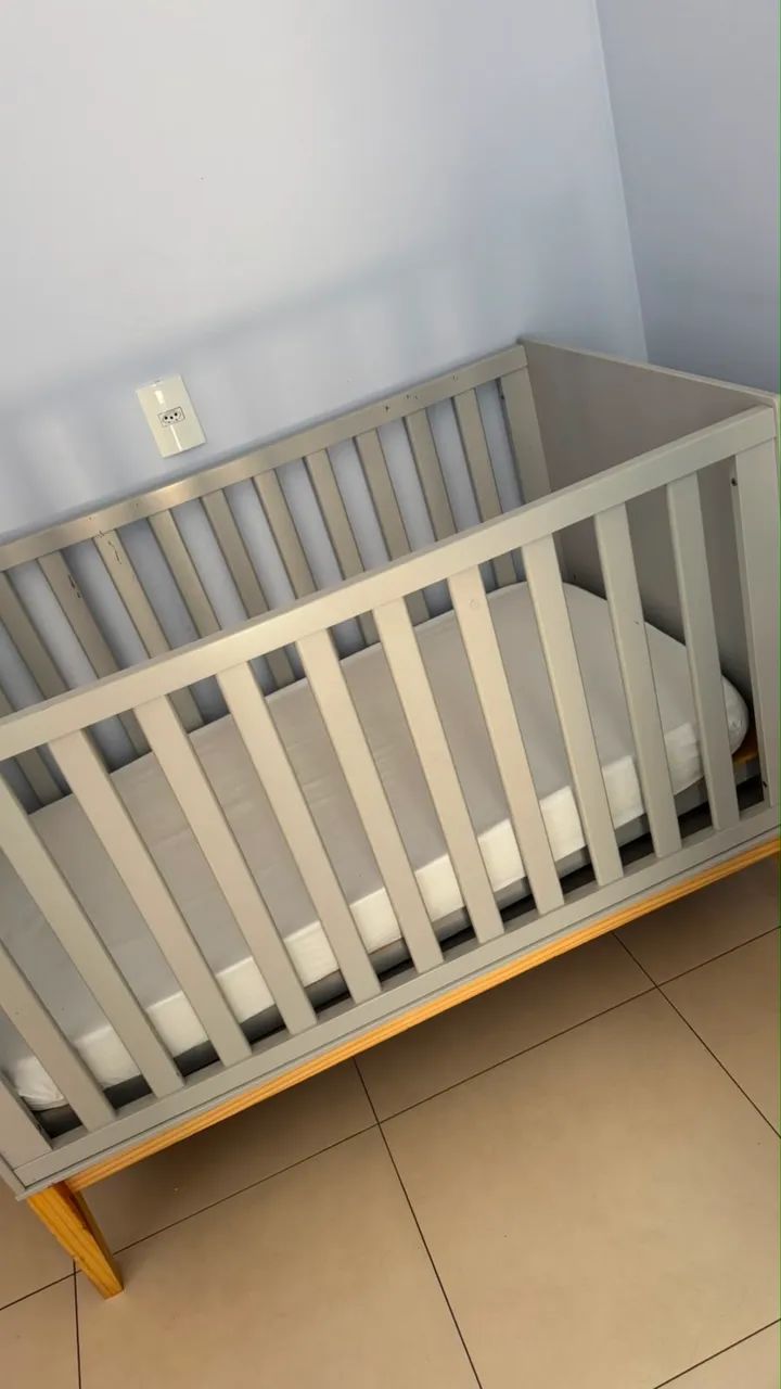 Vendo Berço americano que vira cama - Foto 3