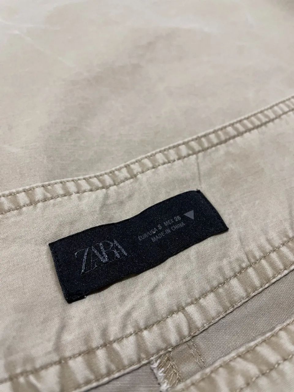 Saia Zara assimétrica off-white - Foto 3