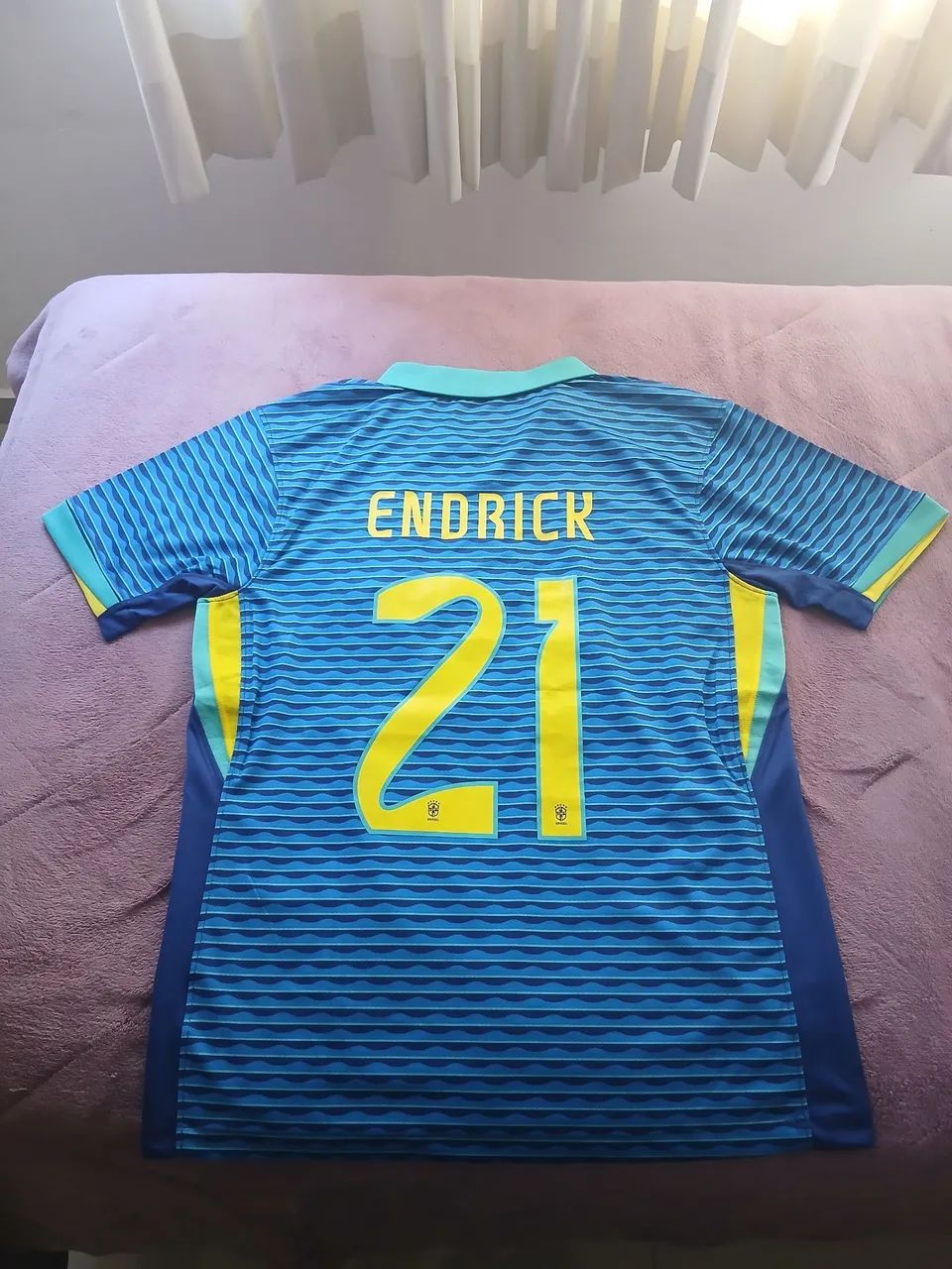 Camisa Brasil personalizada Endrik - Foto 3