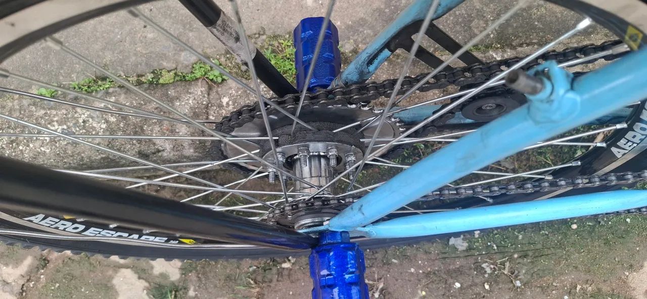 Bicicleta motorizada 80cc  - Foto 4