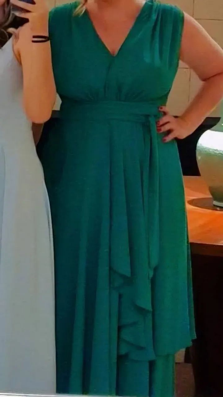 Vestido de Festa verde - Foto 2