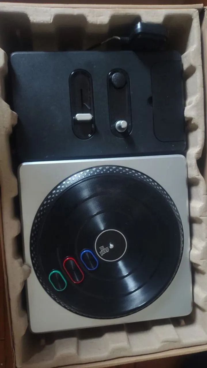 Controladora DJ Hero Turntable Original PS3 PS2  - Foto 5