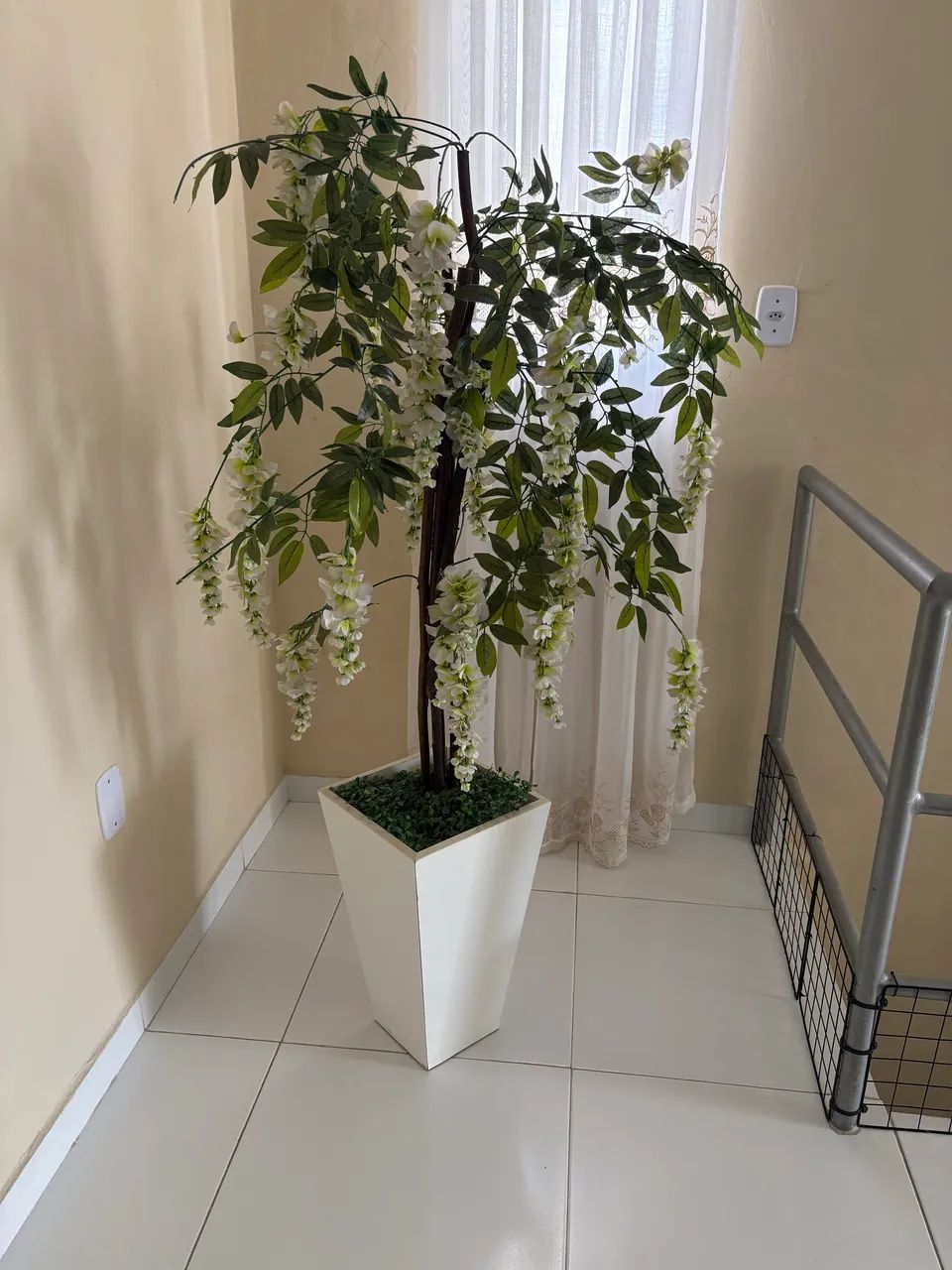 Planta artificial decoração 