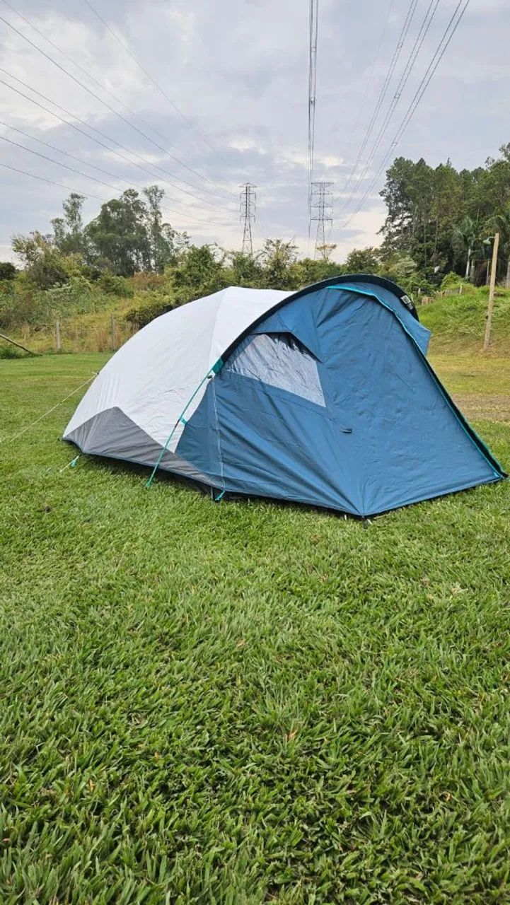 Barraca Quechua MH100 Fresh&black, 3P - Foto 3