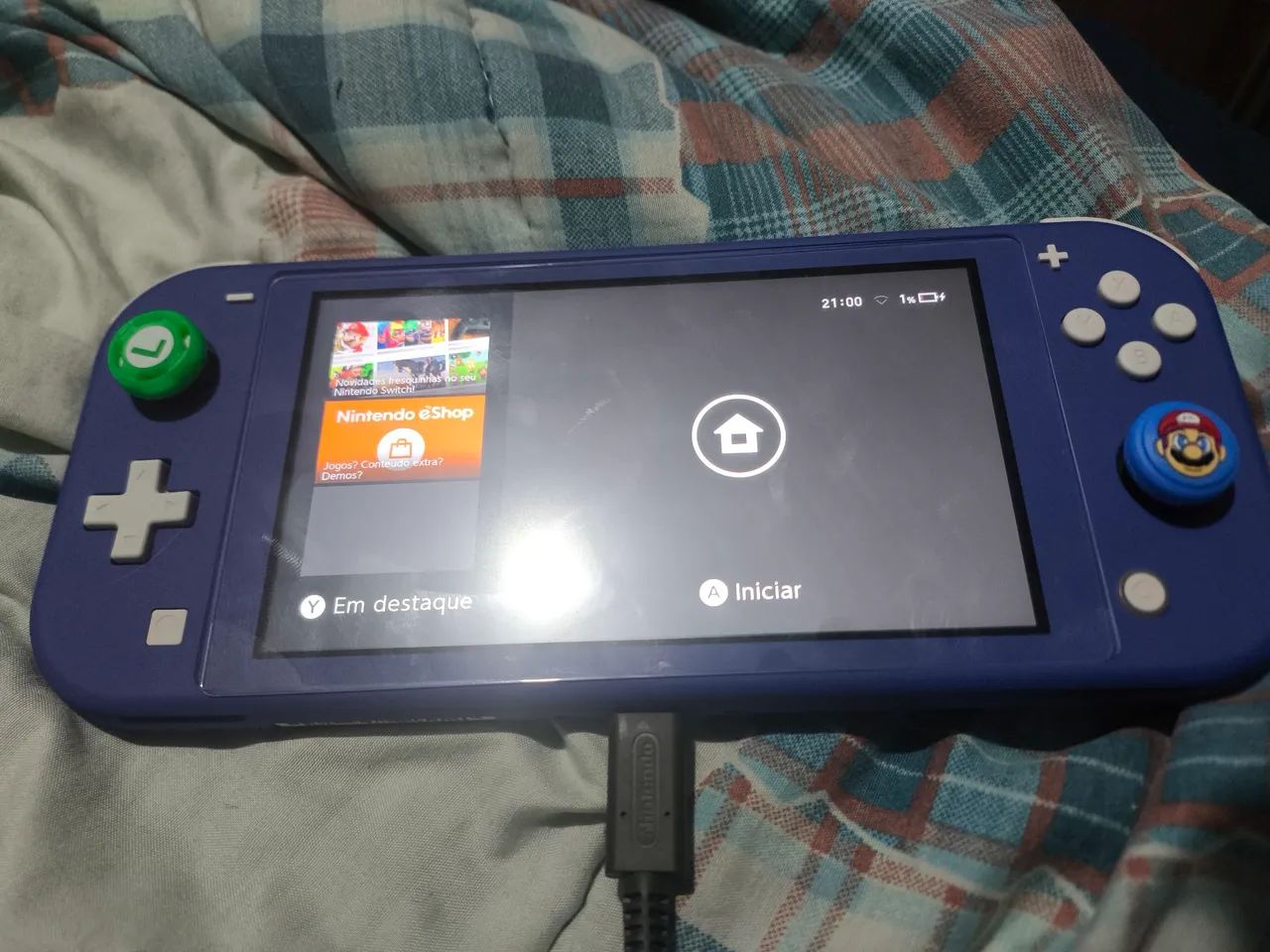 Nintendo switch lite azul - Foto 2