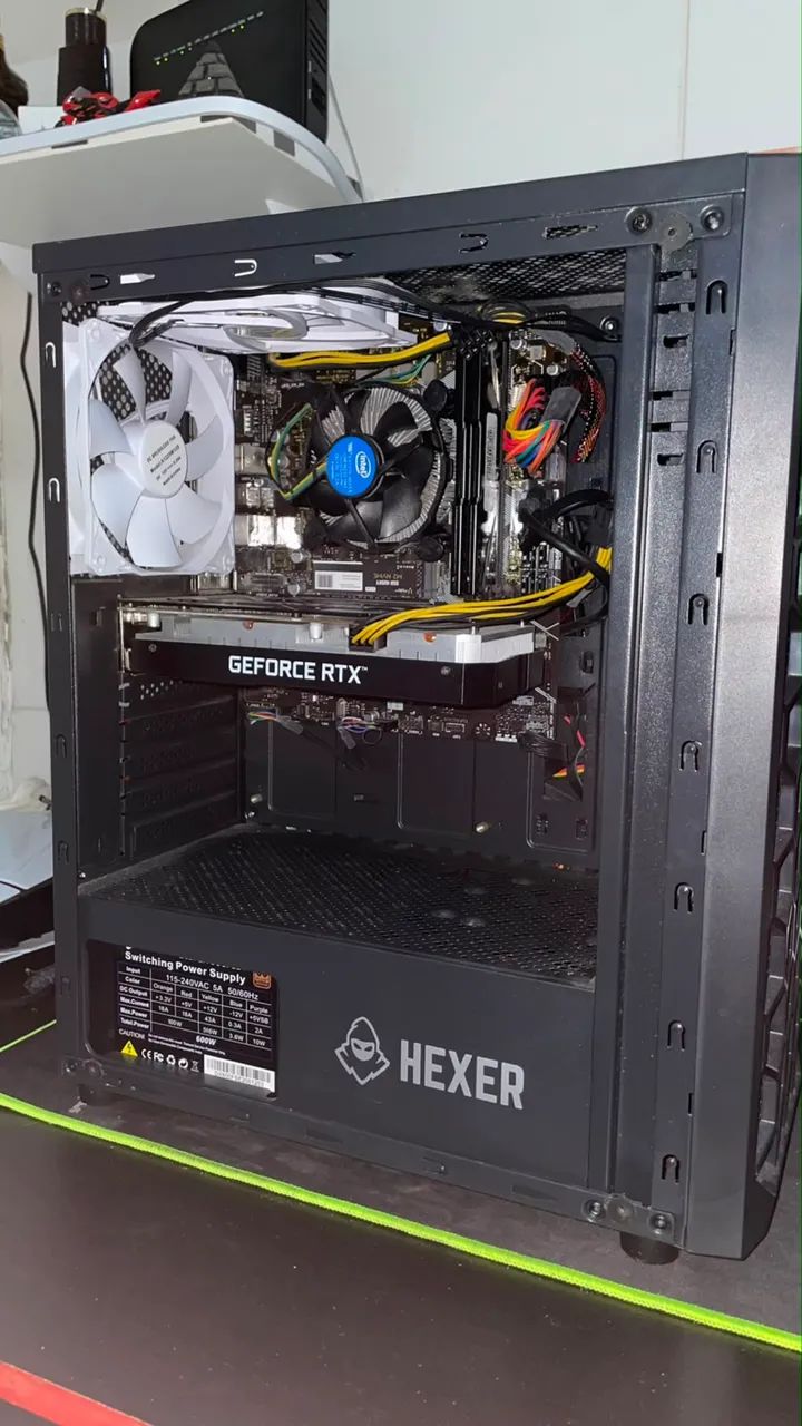 PC GAMER SEMINOVO RTX 3050 I5 BARGANHA - Foto 4