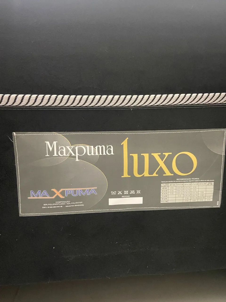 Cama Box Conjugada Casal Maxpuma Luxo - Apenas 4 meses de uso! - Foto 3