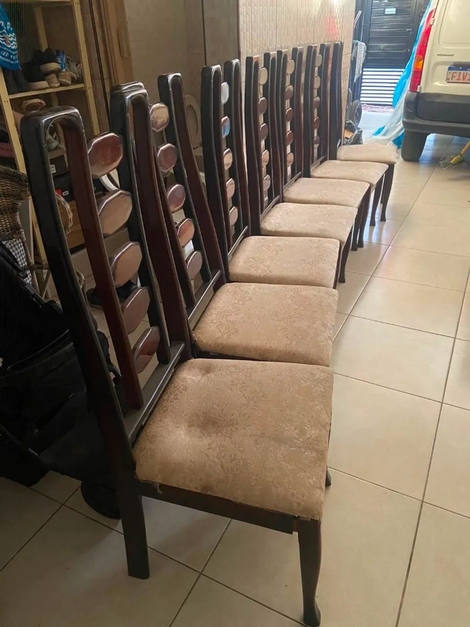 Vende se Mesa de vidro com 8 cadeiras   - Foto 5
