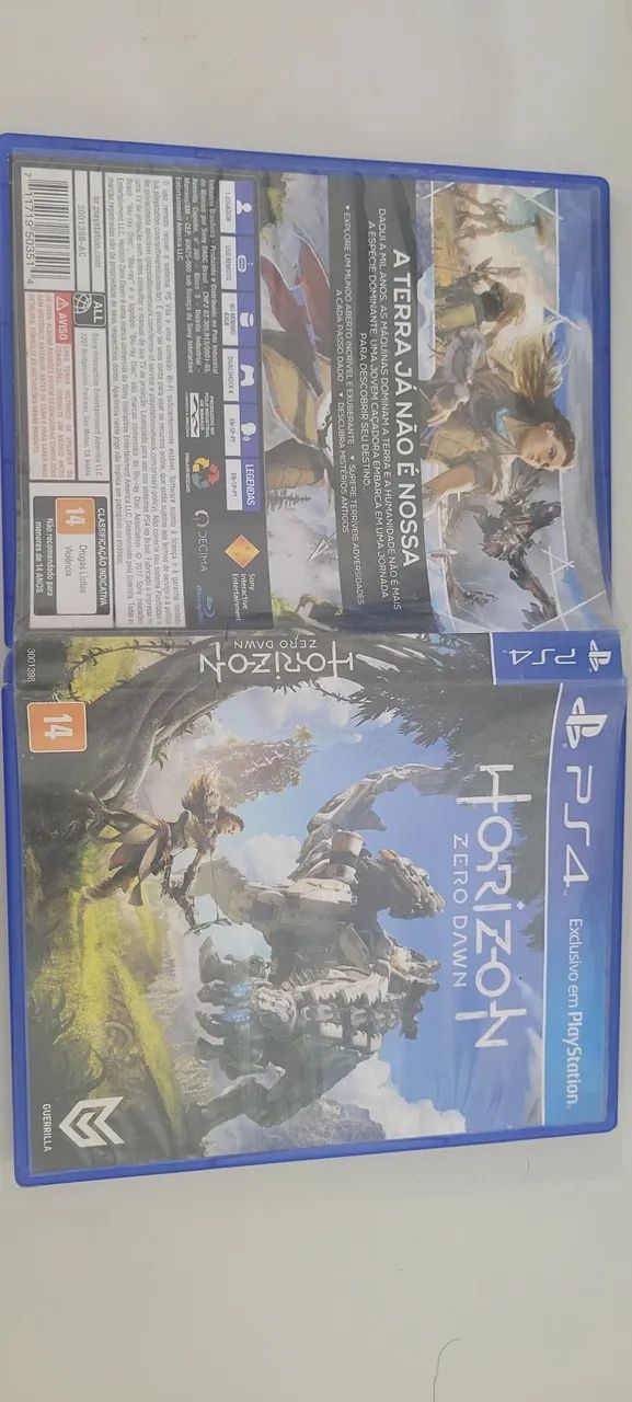 Jogo ps4 horizon zero 