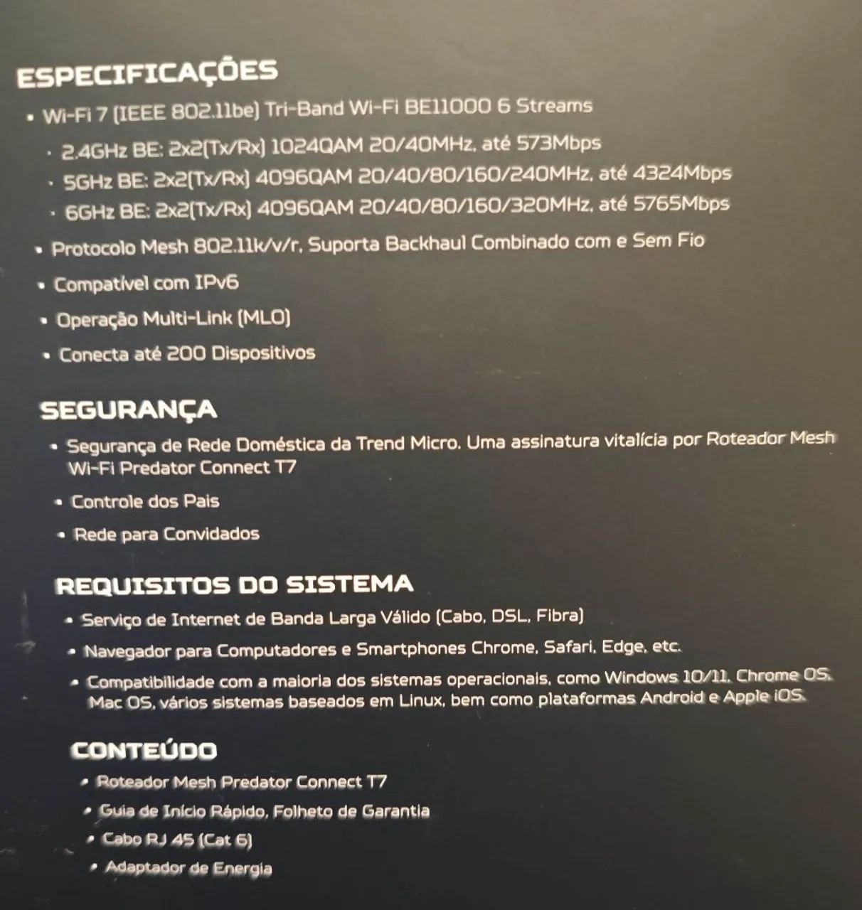 Roteador Wifi 7 - Foto 5
