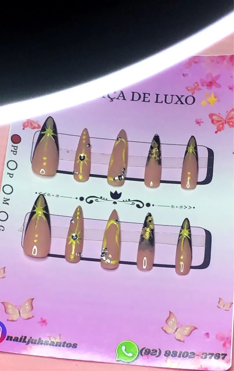 POSTIÇA DE LUXO ~ PRONTA ENTREGA - Foto 4