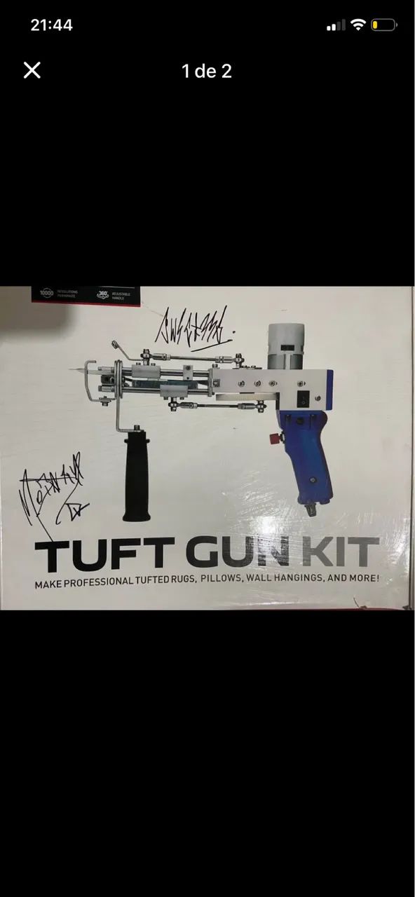 Máquina Tufting Gun 