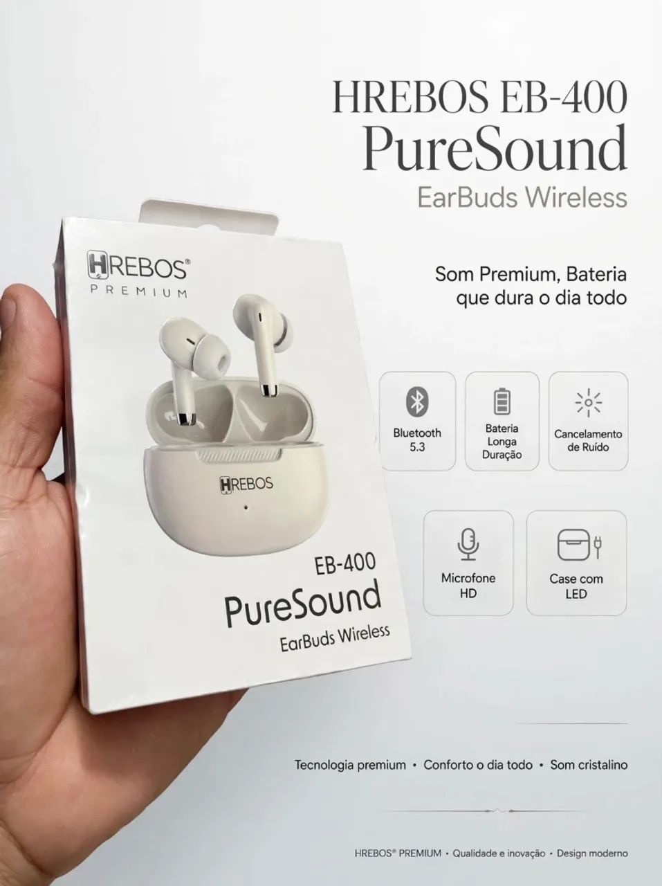 Fone HRebos Premium EB-400
