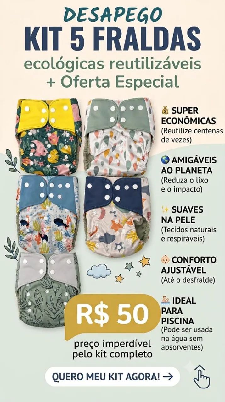 Fraldas Ecológicas 