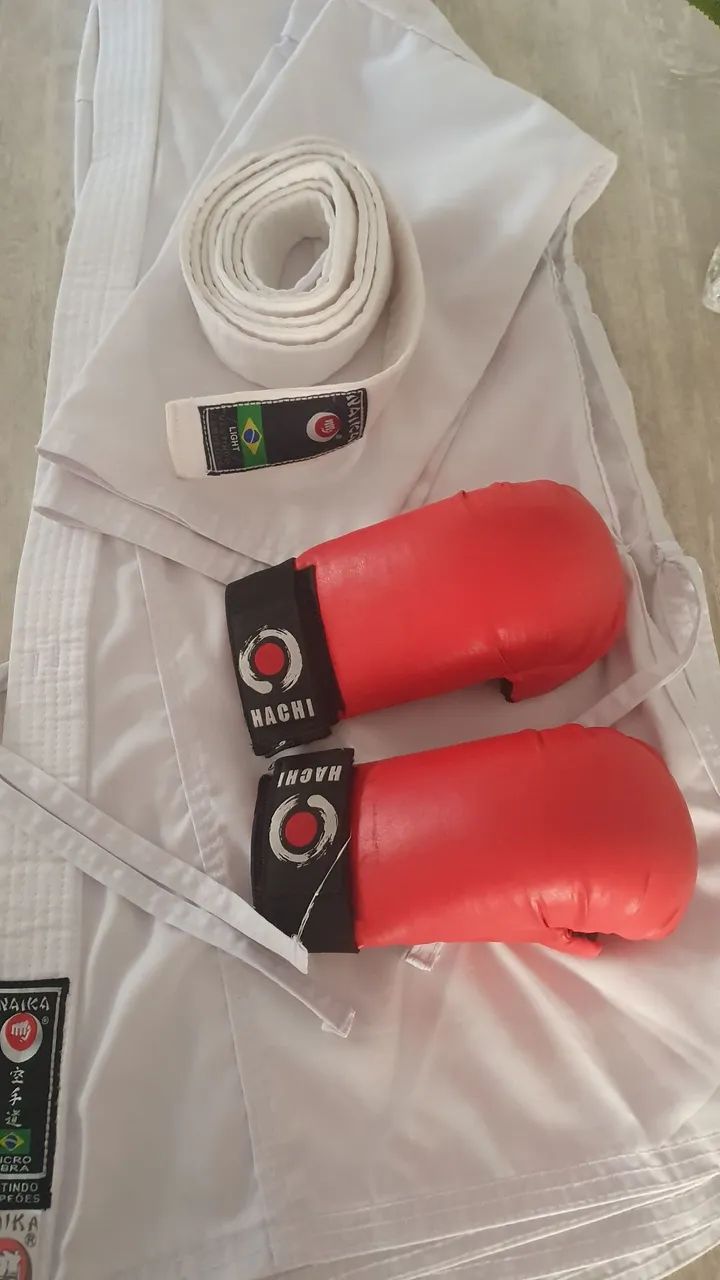 Kimono semi novo c luvas - Foto 3