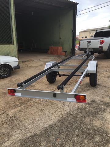 Carreta para barco de 4 a 6 metros na Promoção !! - Foto 3