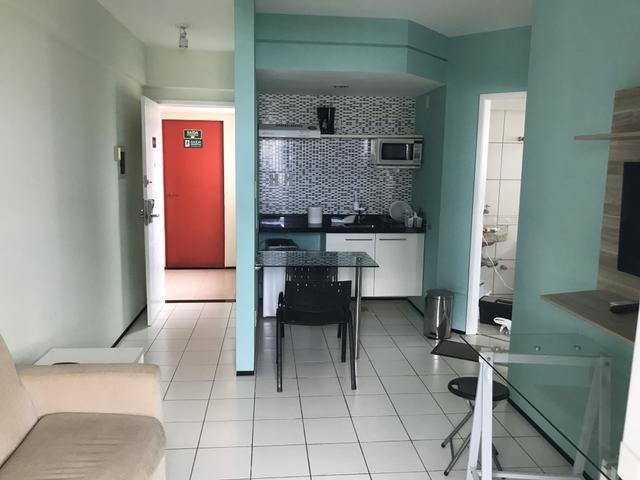 Alugo flat com geladeira no biarritz - Foto 2