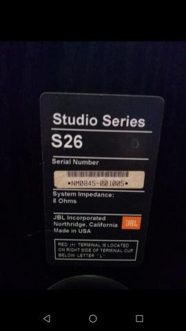 JBL S26 made in usa - Foto 3