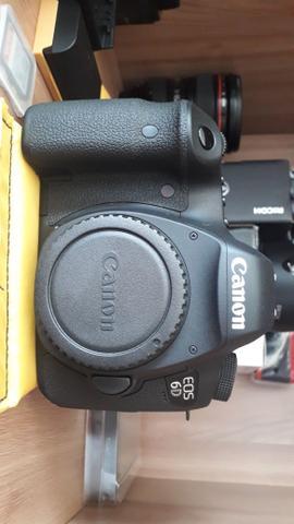 Camera canon 6D + Lente 24-105