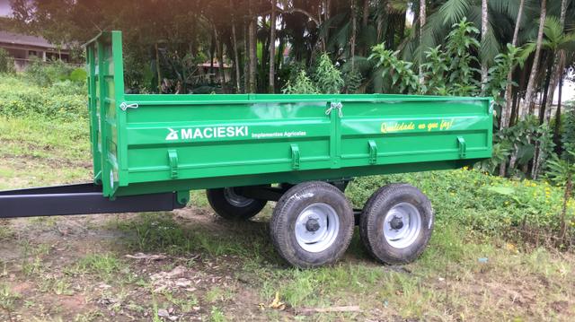 Carreta 5 Ton,sub-solador, plaina manual