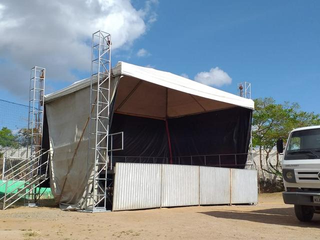 Palco/Estrutura completa (Carlinhos tendas)