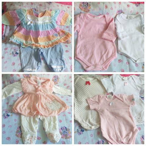 Fraldas da Minie+ roupas de menina - Foto 2
