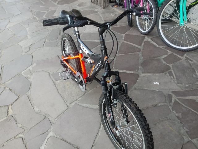 Bicicleta aro 20 com Suspensão ( Produto Semi Novo ) - Foto 2