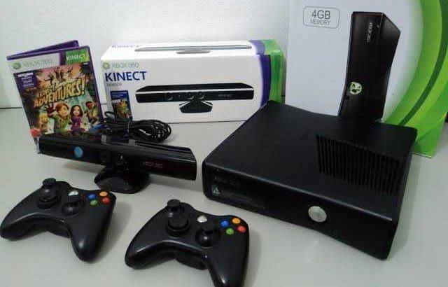 Xbox 360 Super Slim Vídeo Game Completo Com Nota Fiscal E Garantia