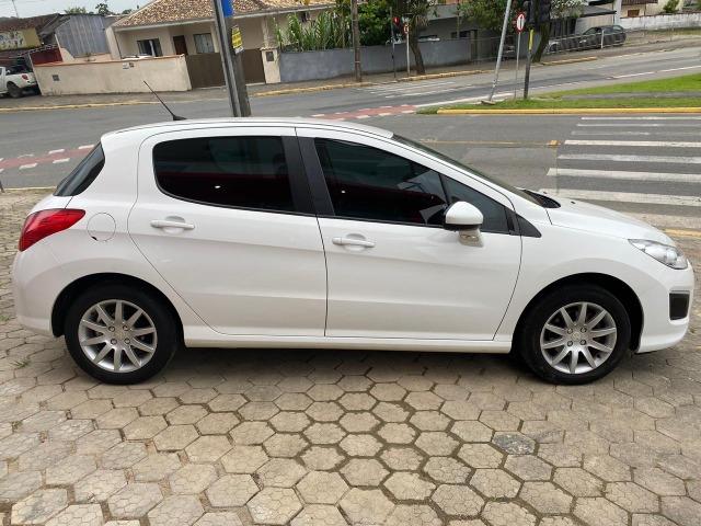 Peugeot 308 2013 Branco 1.6 impecável lindo na cor da moda - Foto 6