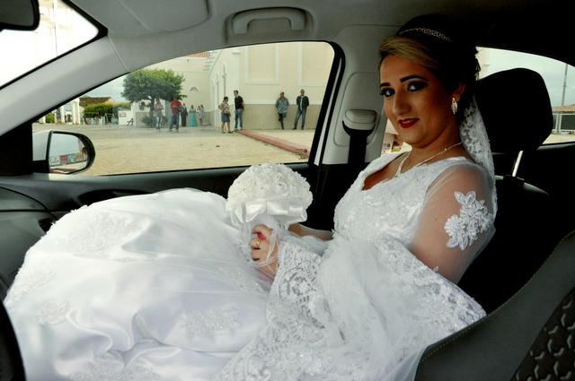 LINDO Vestido de Noiva princesa Completo - Foto 4