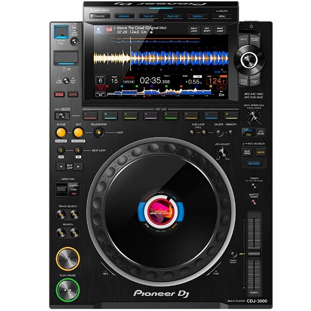Controladora Pioneer Dj CDJ-3000 - Preto