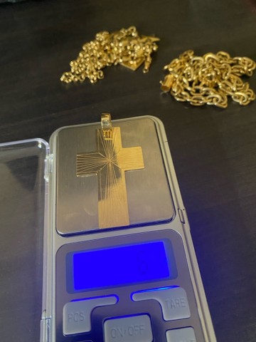 Pingente 6 gramas de ouro 18k - Foto 4