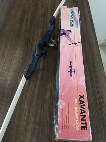 Arco recurvo balanceado Xavante - Nautika 48lb com flecha  - Foto 3