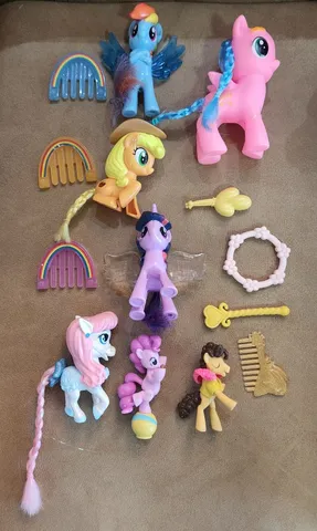 Figura de Ação - My Little Pony - A New Generation - Descobrir o Arco-Íris  - Hasbro - D'Or Mais Saúde