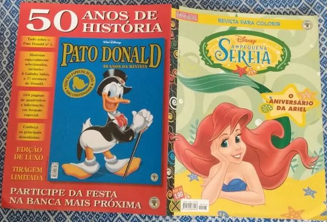 ANOS DE OURO DO PATO DONALD N° 1 E 2 - Banca do Gibi