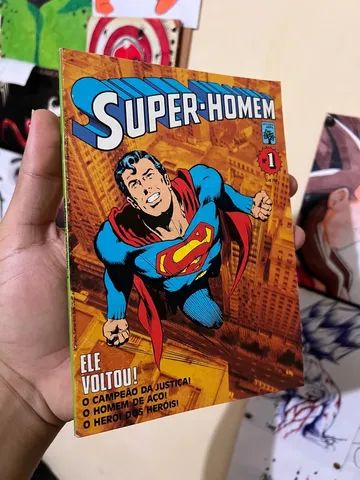 Super homem número 1 editora abril de 1984 em perfeito estado